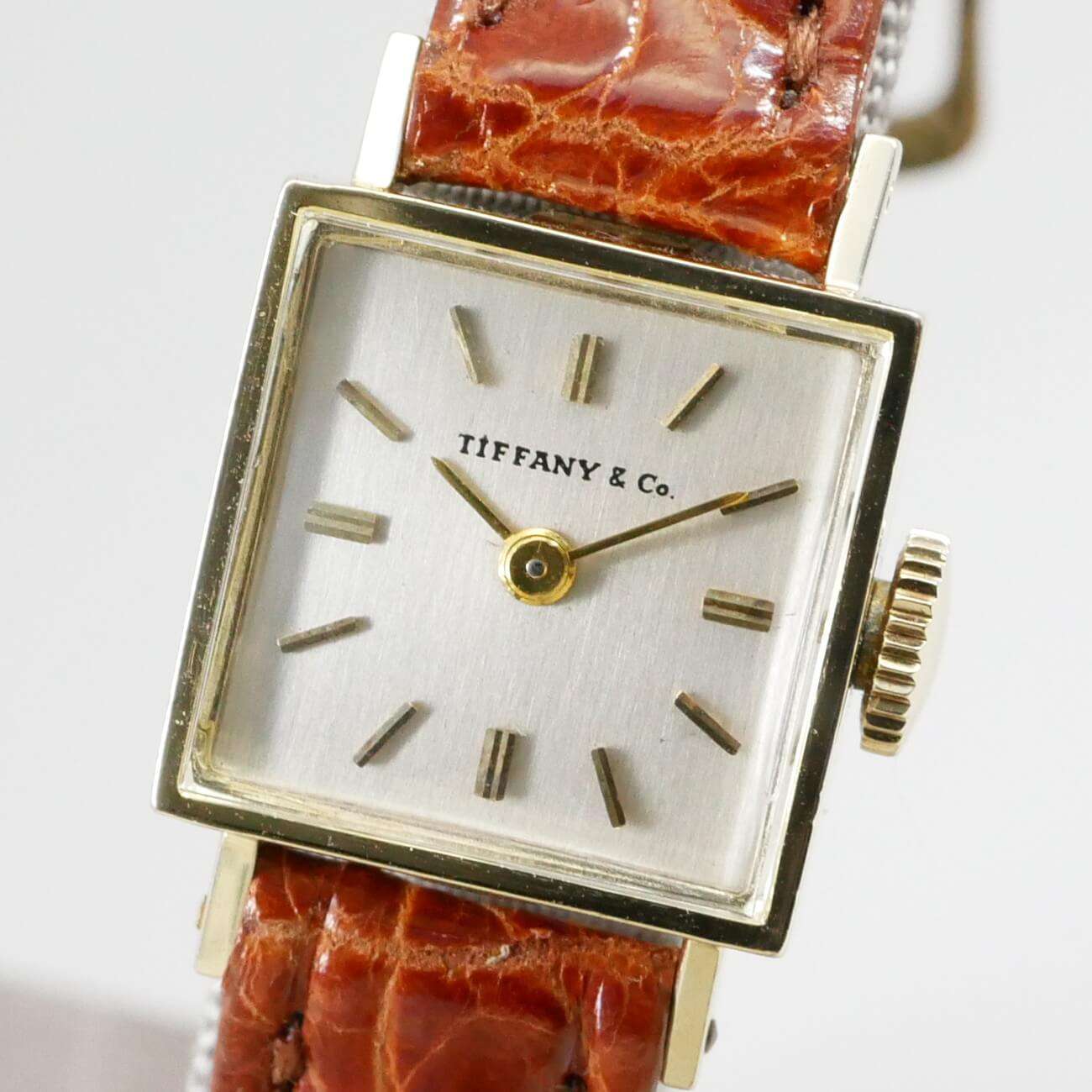 ティファニー アンティーク １４k 無垢 手巻き時計 再再値下げしました。-
