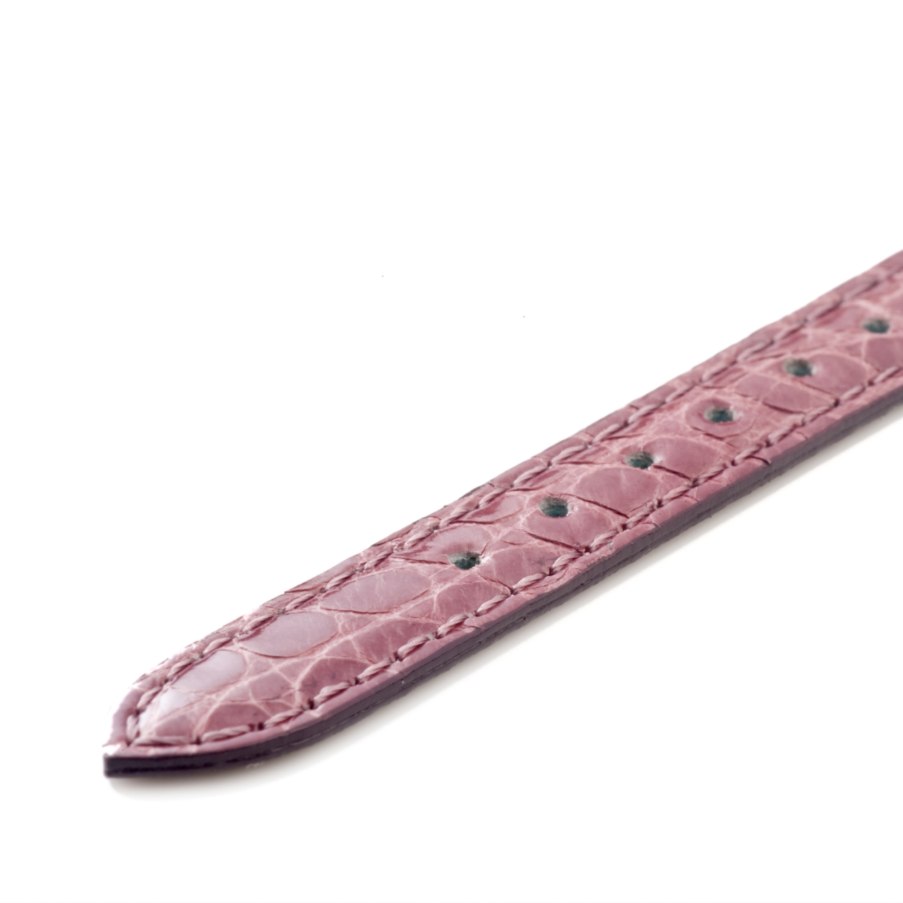 CARESE ORIGINAL LEATHER BELT CROCODILE LAVENDER