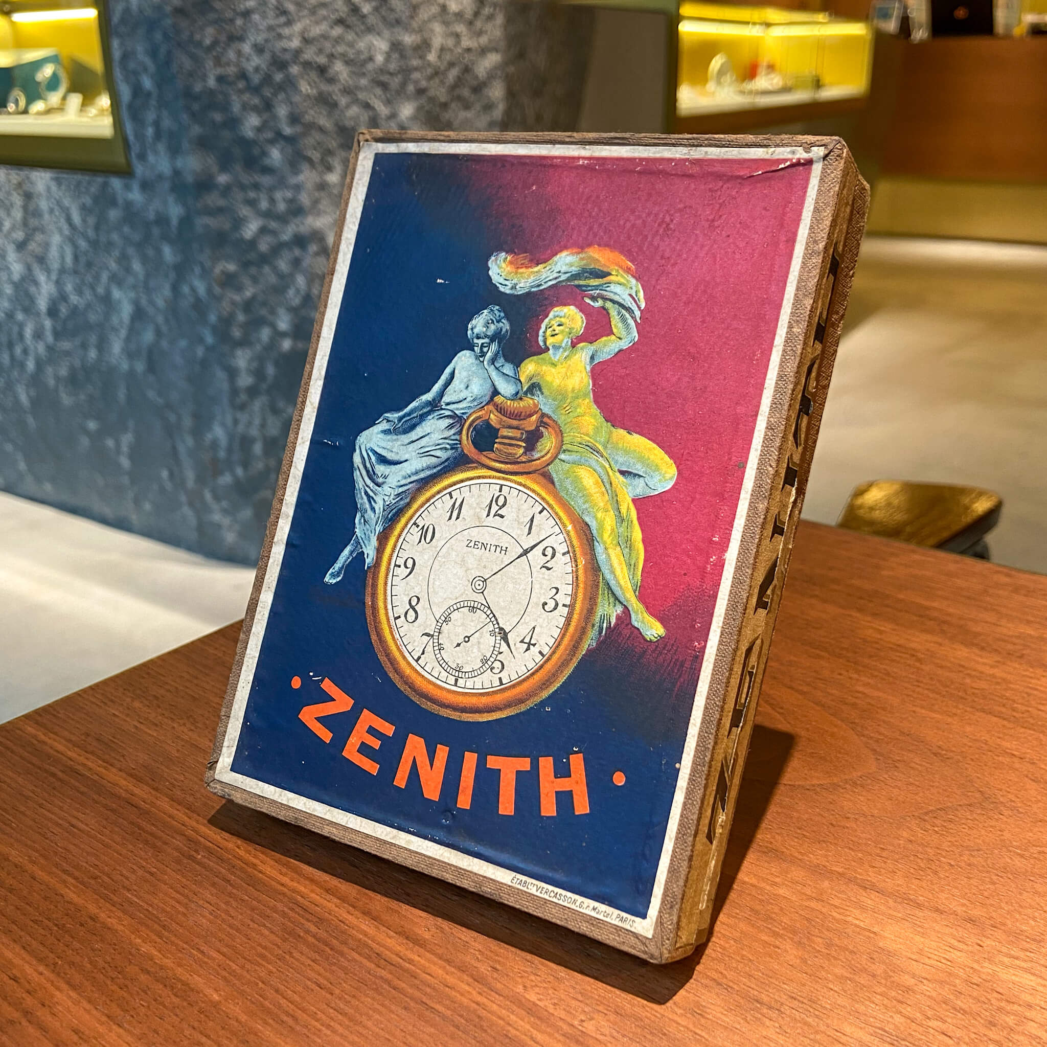 WATCH CASE & OTHER ZENITH PAPER BOX