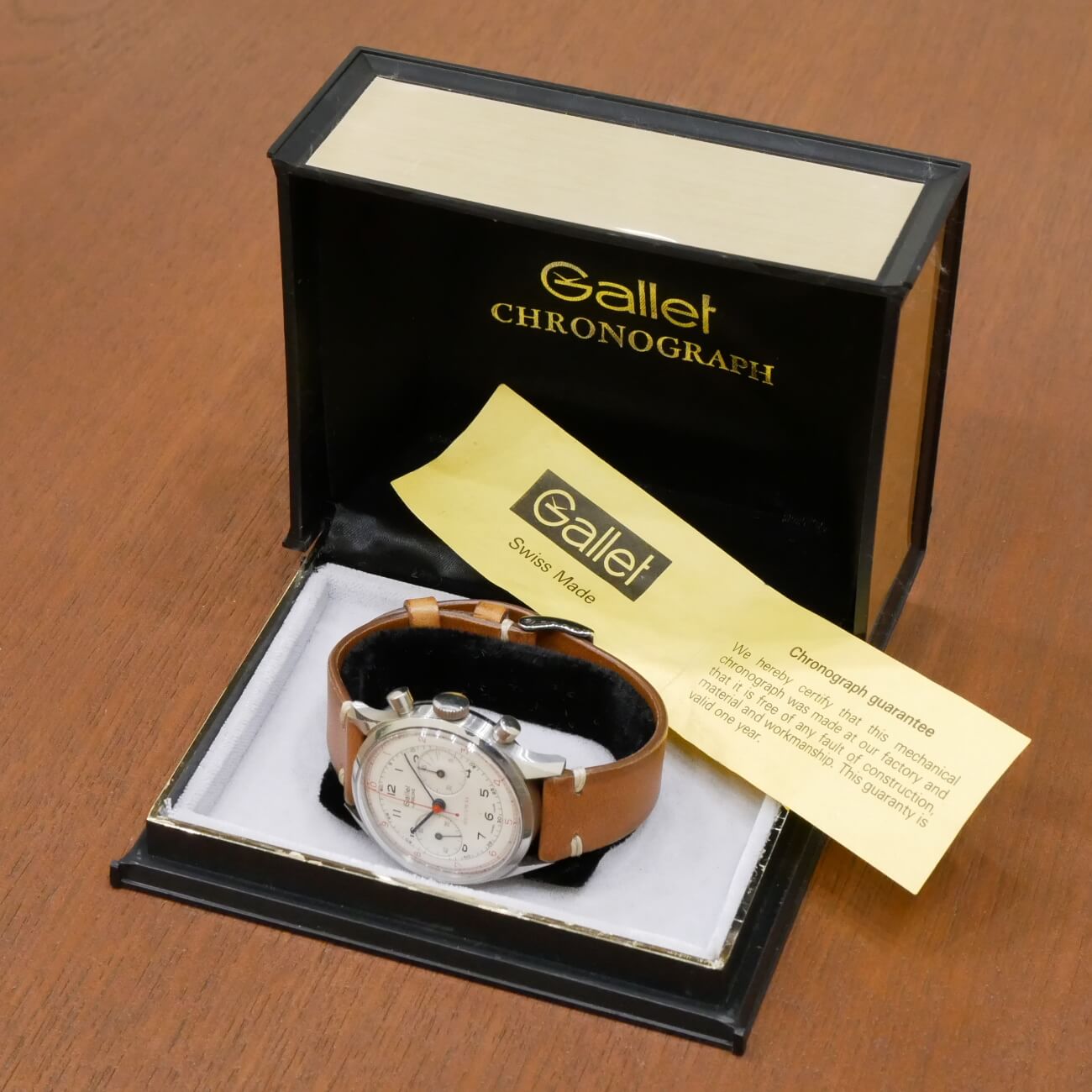 GALLET by RACINE MULTICHRON CHRONOGRAPH