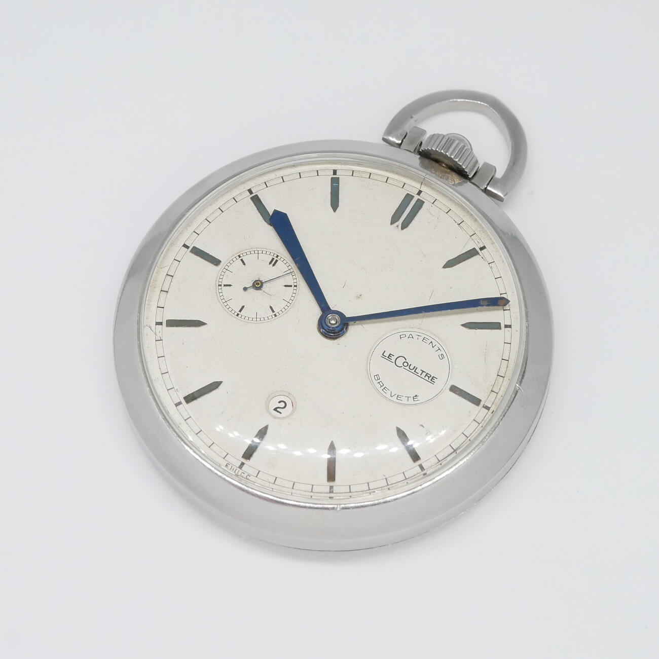 LE COULTRE POCKET WATCH 8DAYS