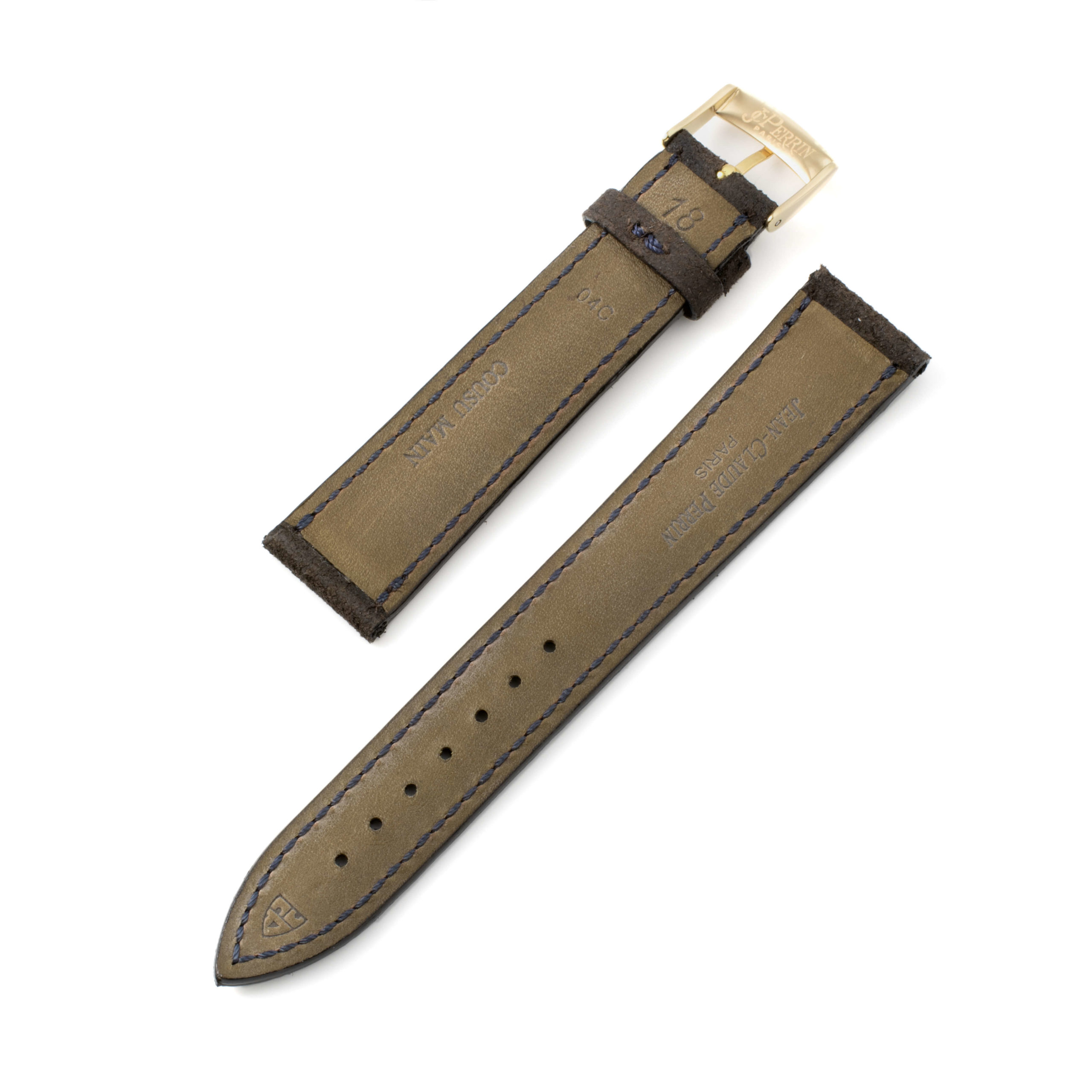 JEAN CLAUDE PERRIN CALF DARK BROWN