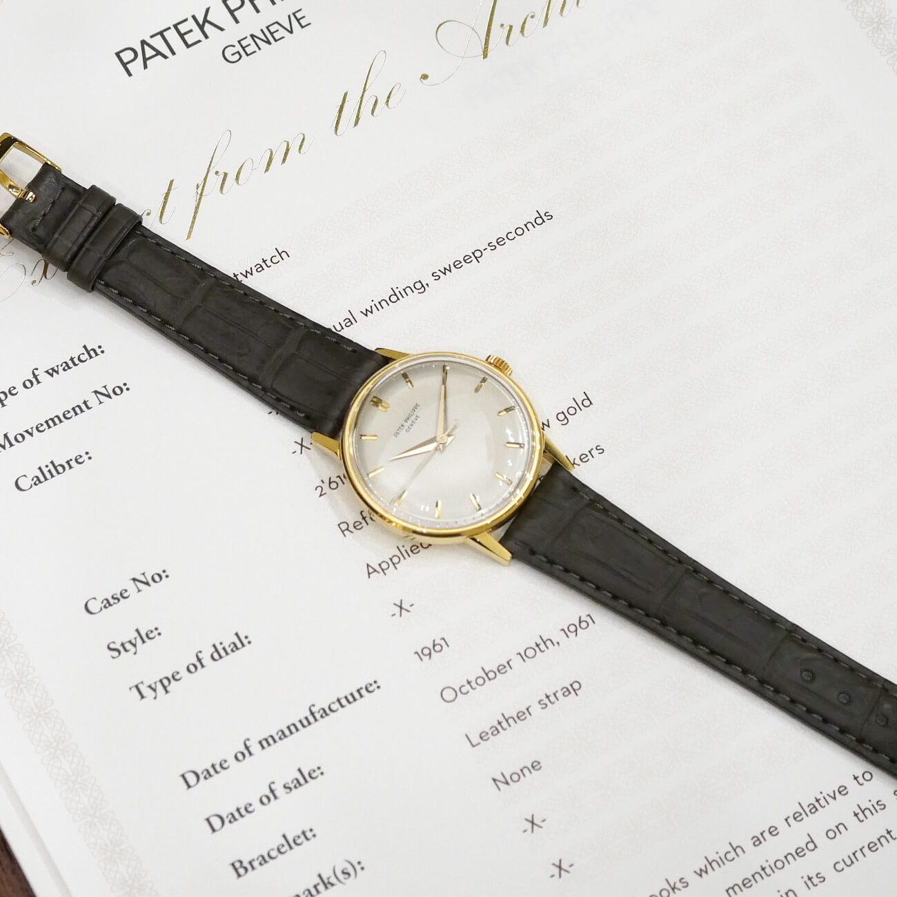 PATEK PHILIPPE ROUND MODEL