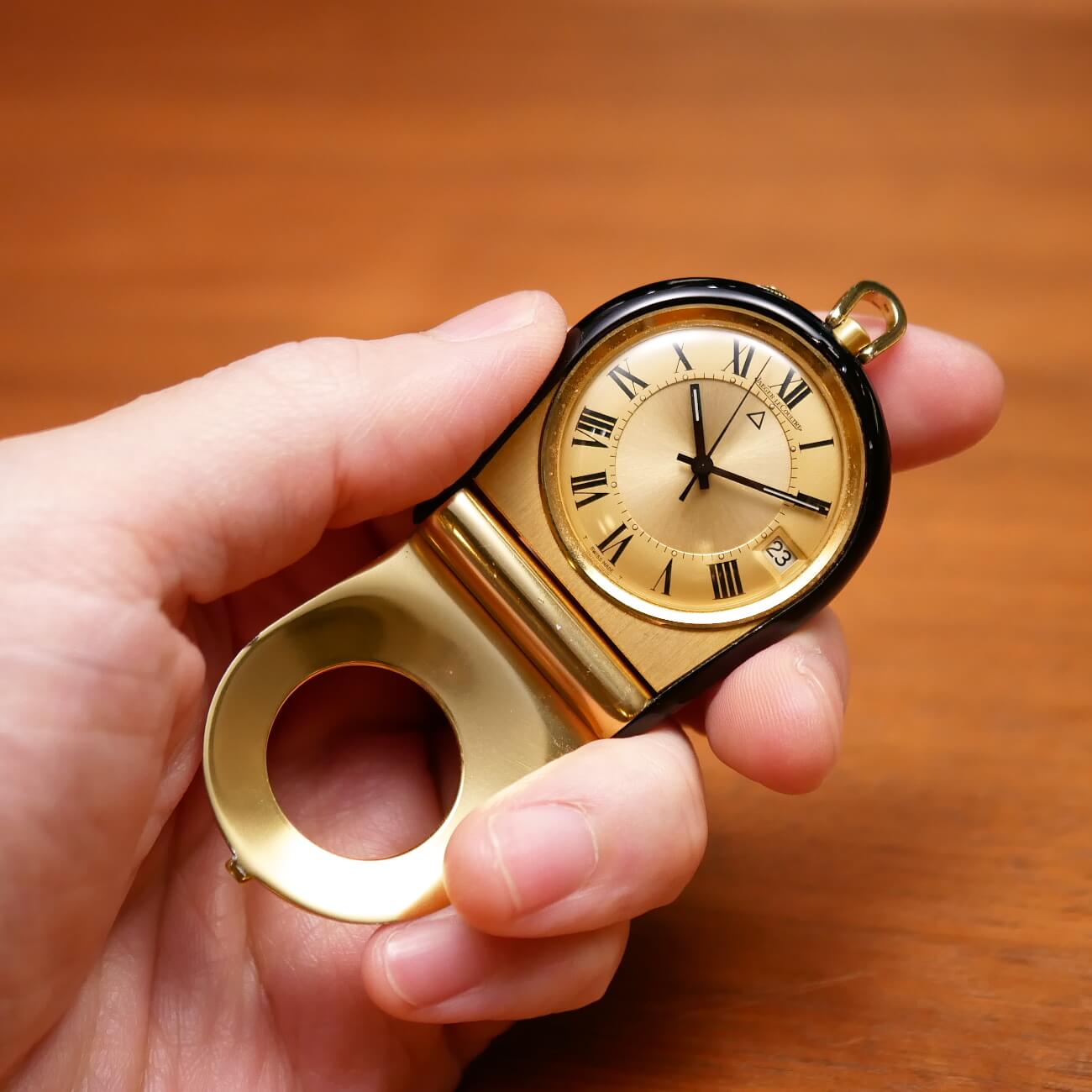 JAEGER LECOULTRE ALARM TRAVEL WATCH