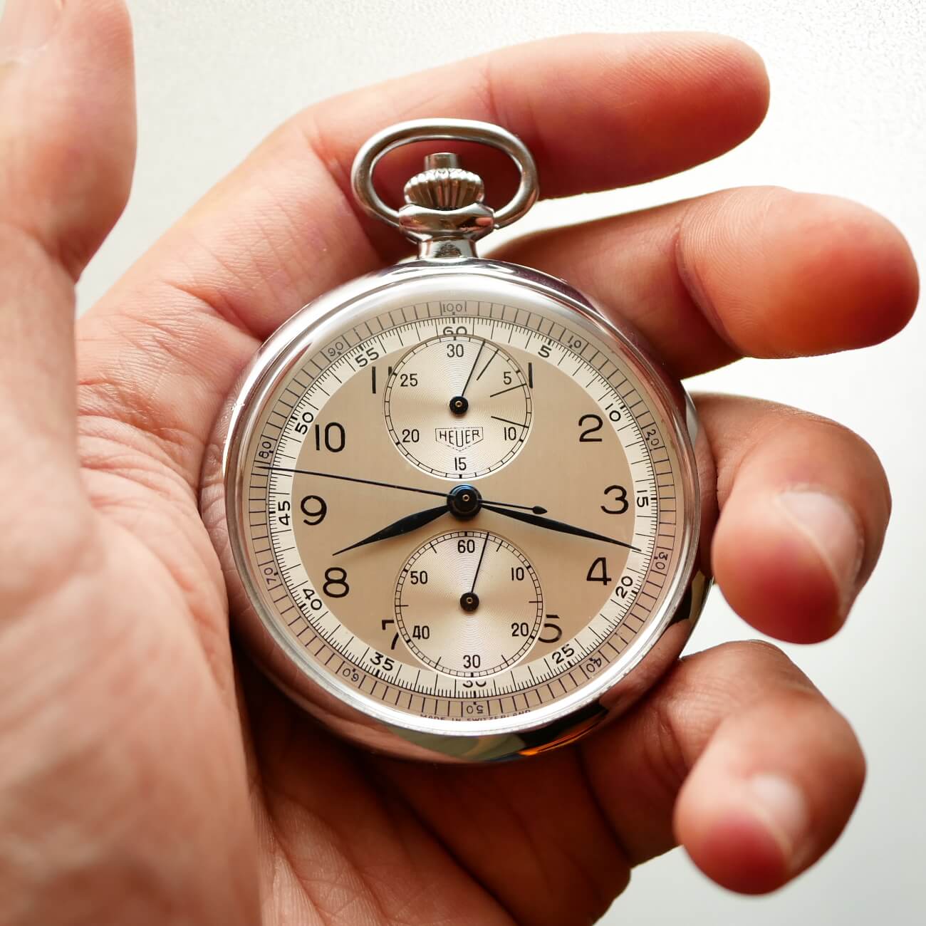 HEUER POCKET CHRONOGRAPH