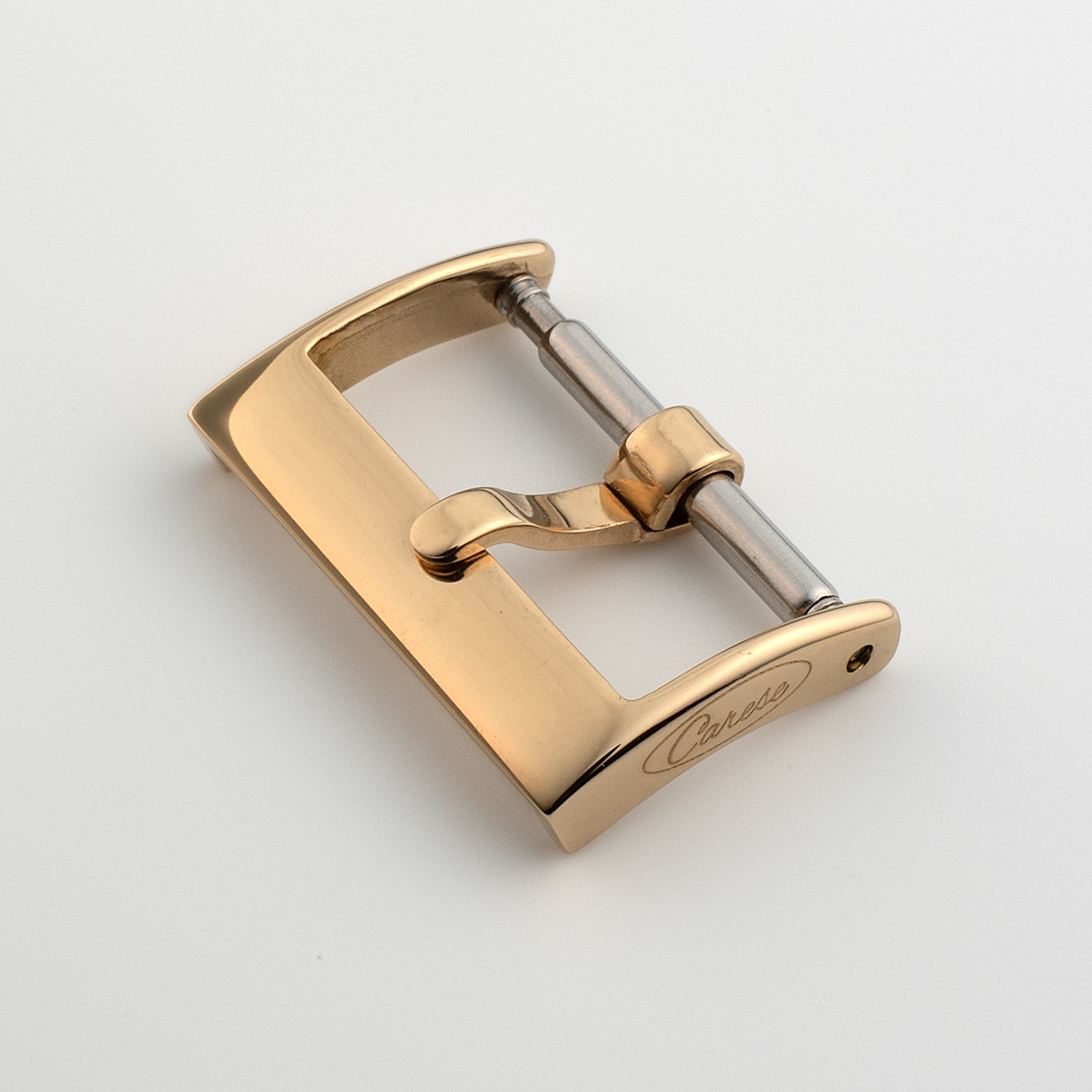 CARESE ORIGINAL LEATHER BELT CARESE ORIGINAL BUCKLE YELLOW GOLD