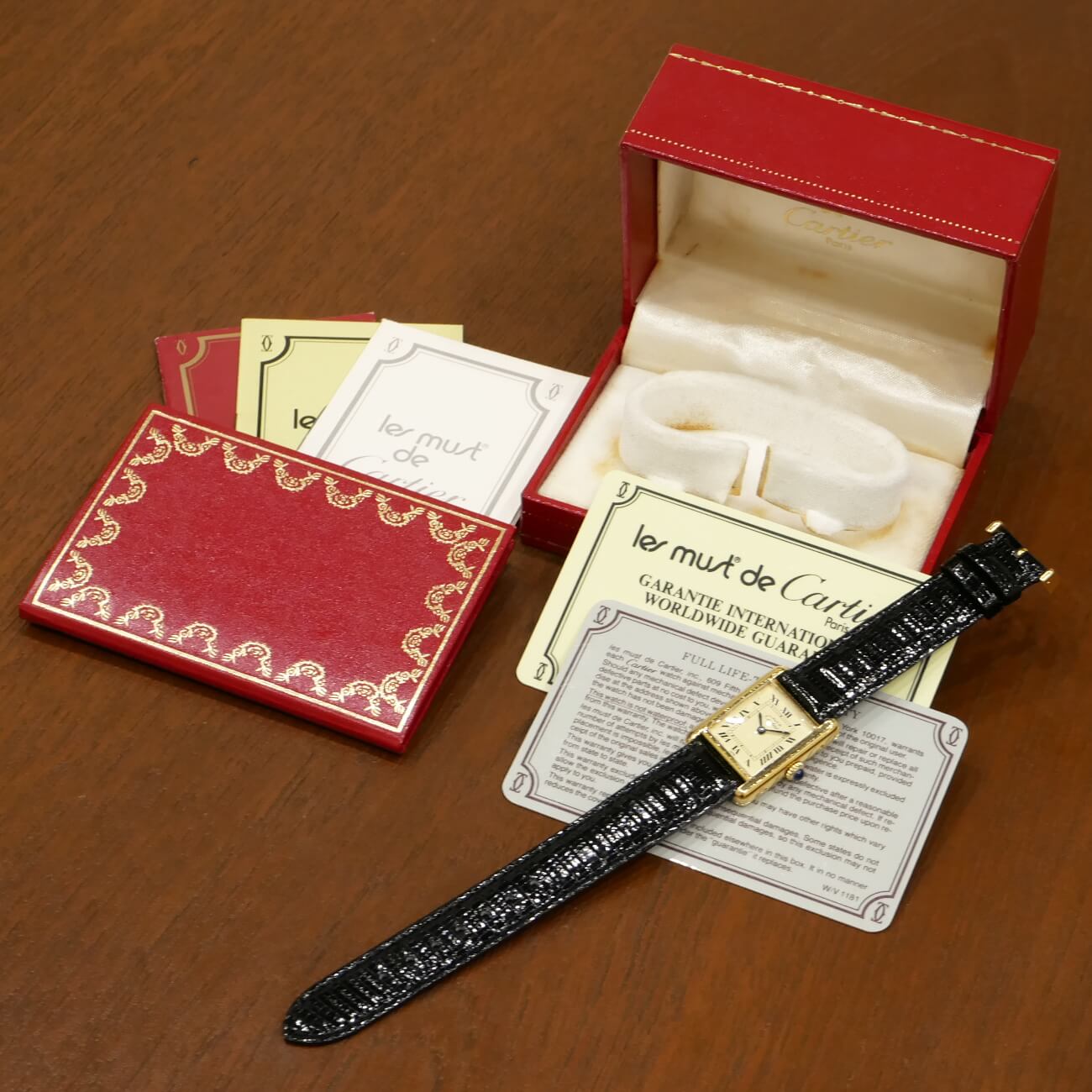 CARTIER MUST TANK