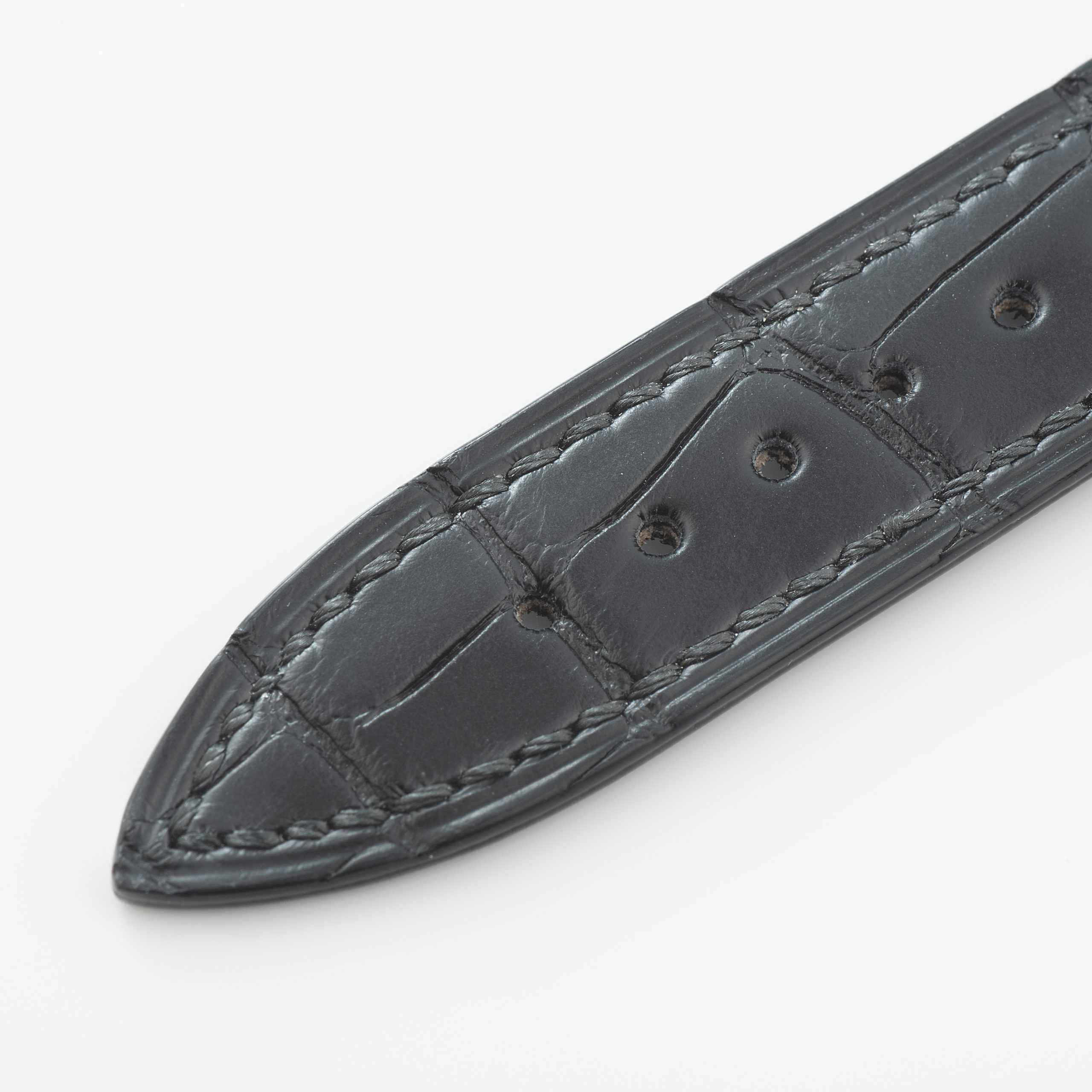 JEAN CLAUDE PERRIN CROCODILE BLK