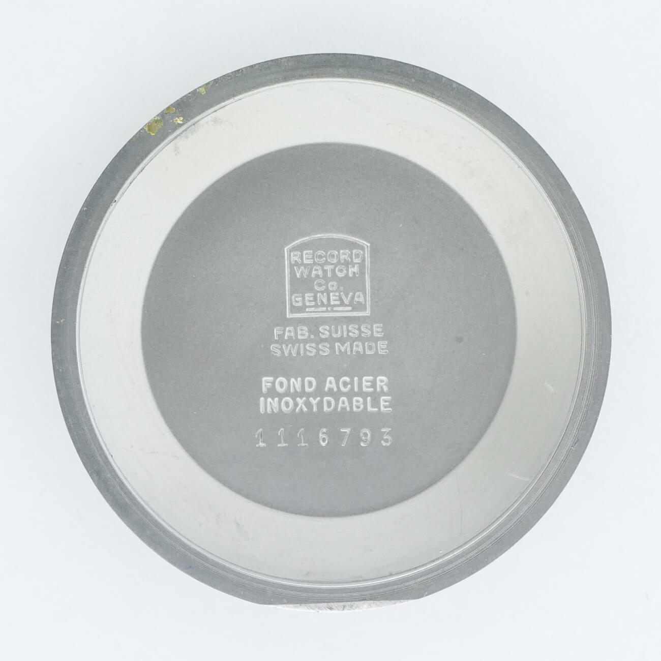 RECORD ROUND MODEL N.O.S