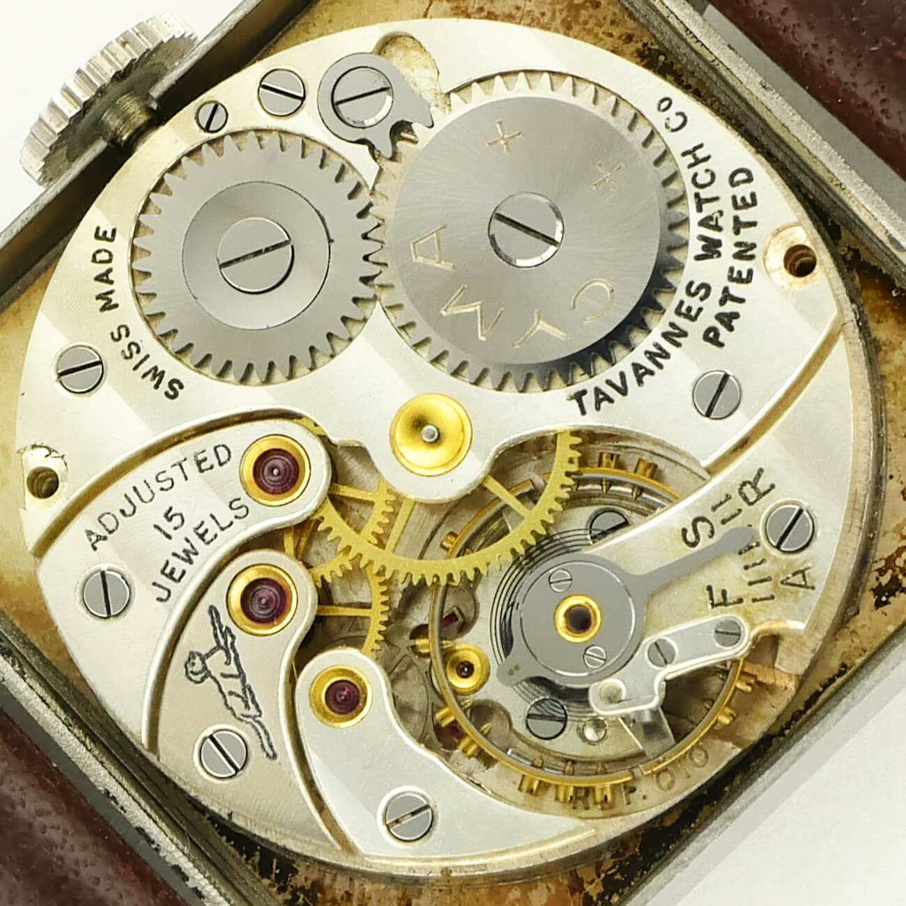 CYMA TAVANNES RECTANGLE MODEL N.O.S