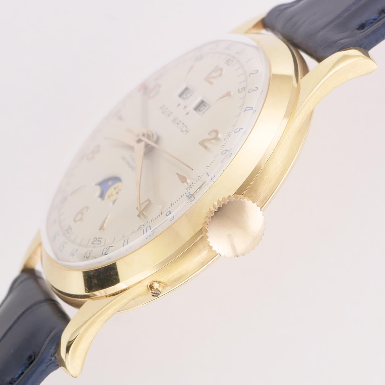 AGIR WATCH TRIPLE CALENDAR MOON PHASE