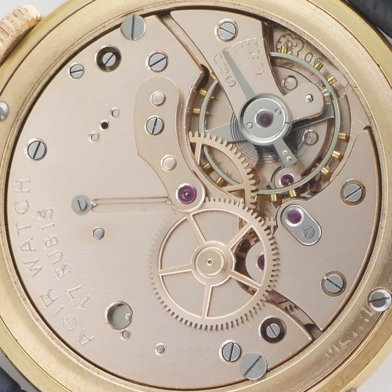 AGIR WATCH TRIPLE CALENDAR MOON PHASE