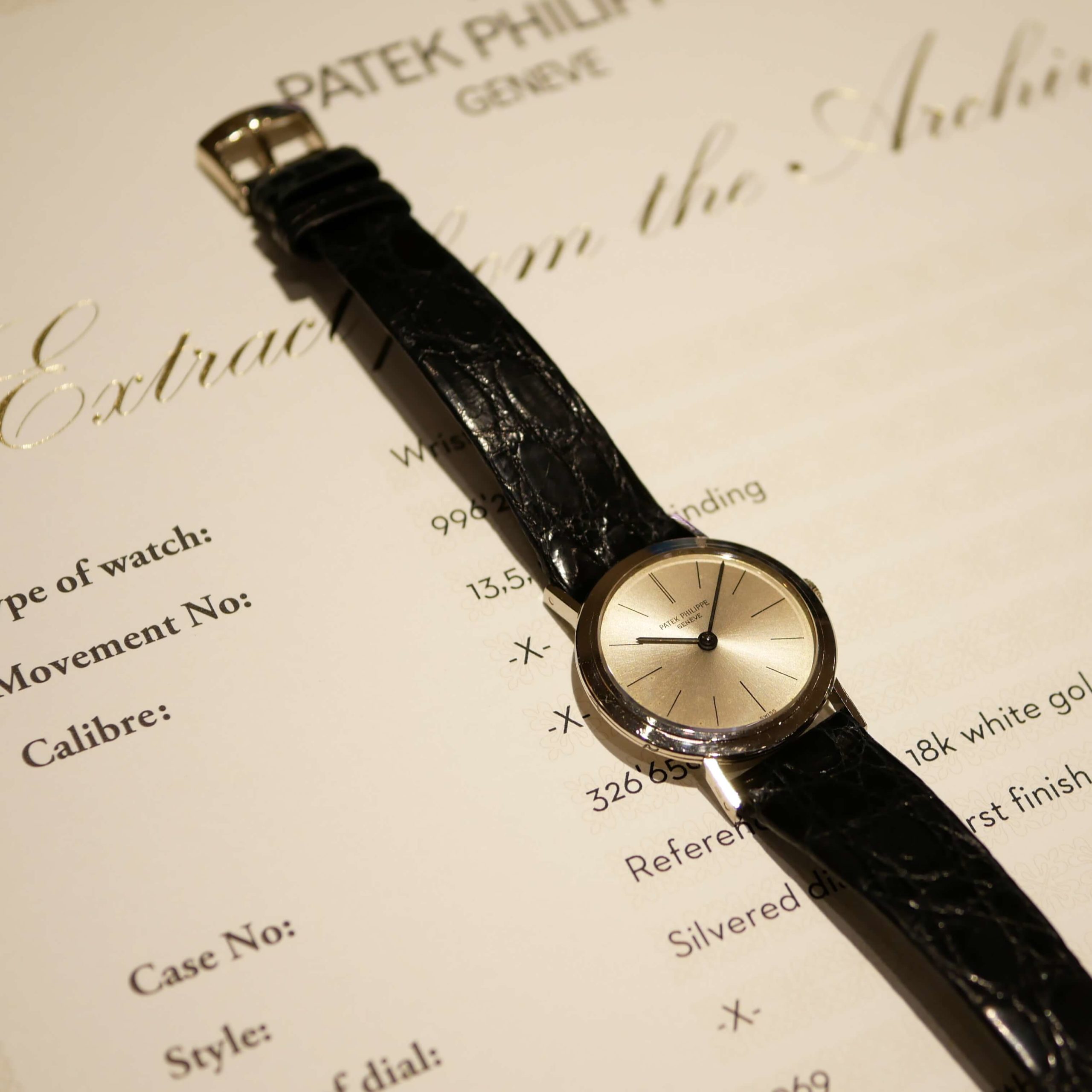 PATEK PHILIPPE ROUND MODEL