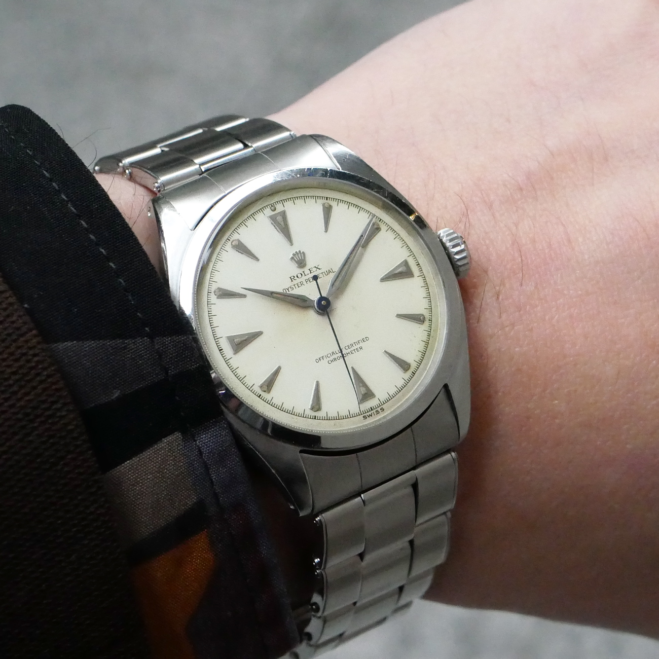 ROLEX SEMI BUBBLE BACK