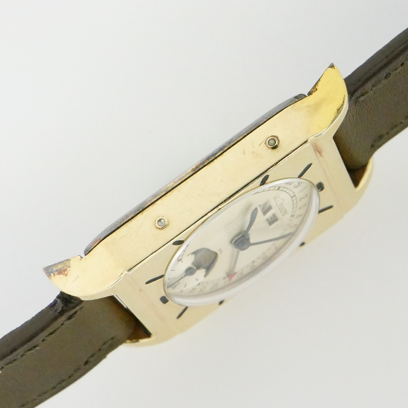 LE COULTRE TRIPLE CALENDAR MOONPHASE