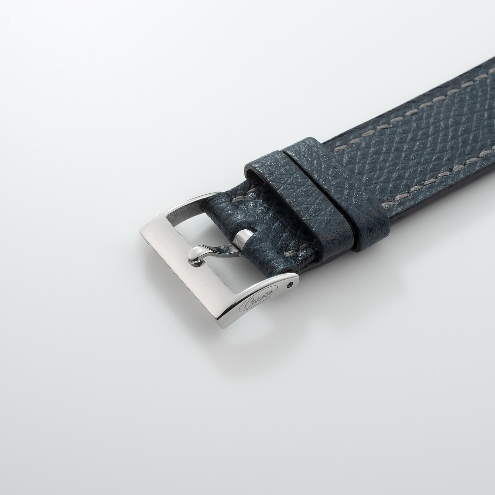 CARESE ORIGINAL LEATHER BELT CARESE ORIGINAL BUCKLE 14mm SS