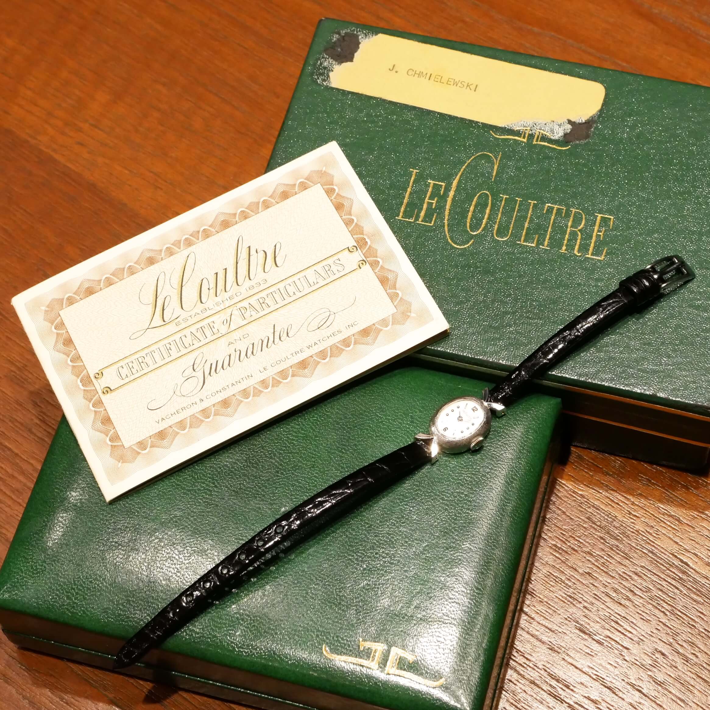 JAEGER LECOULTRE ROUND MODEL