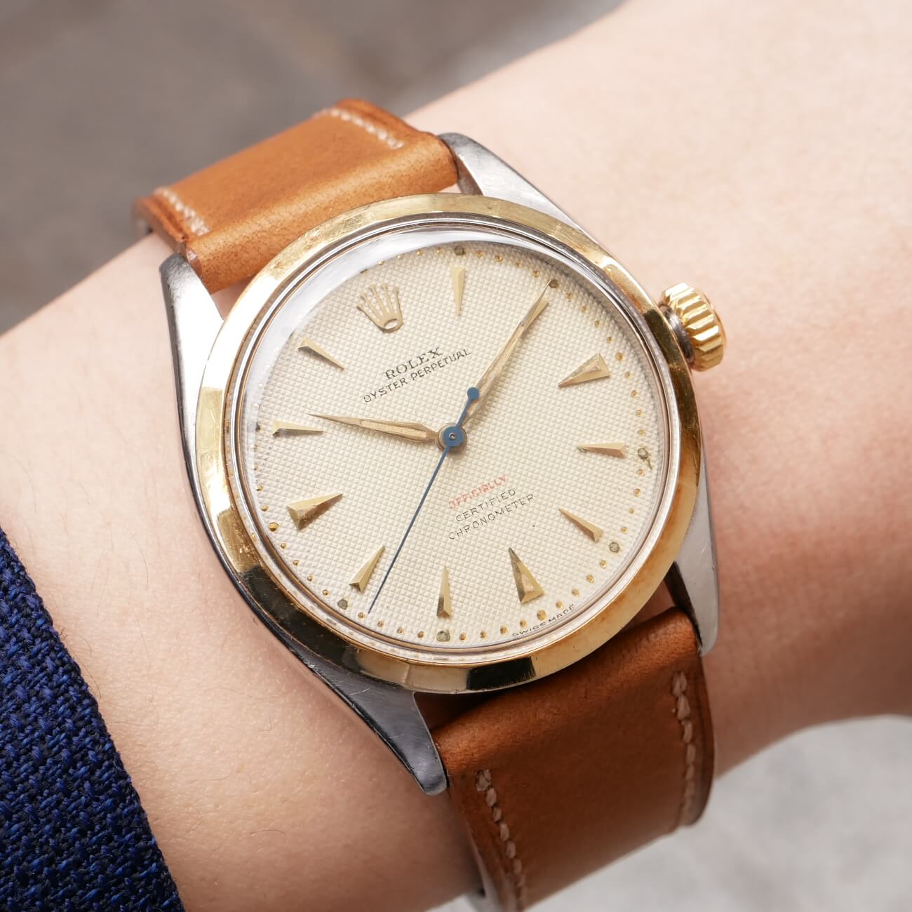 ROLEX SEMI BUBBLE BACK