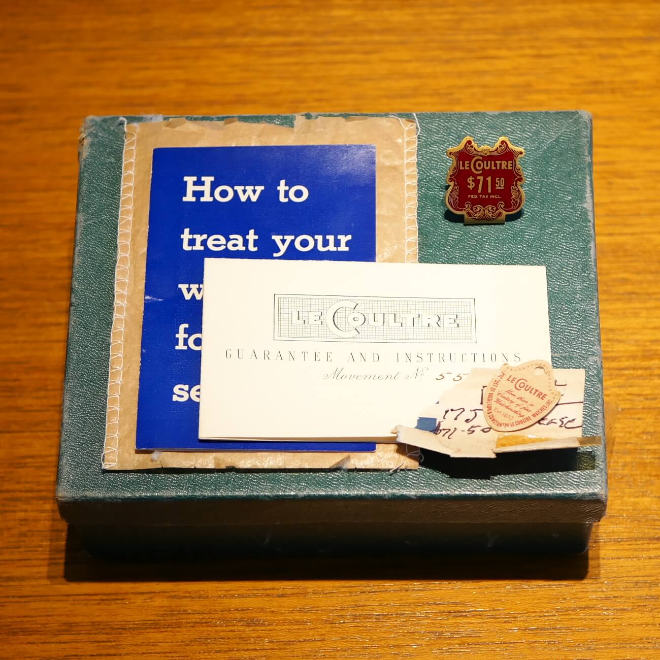 JAEGER LECOULTRE RECTANGLE MODEL