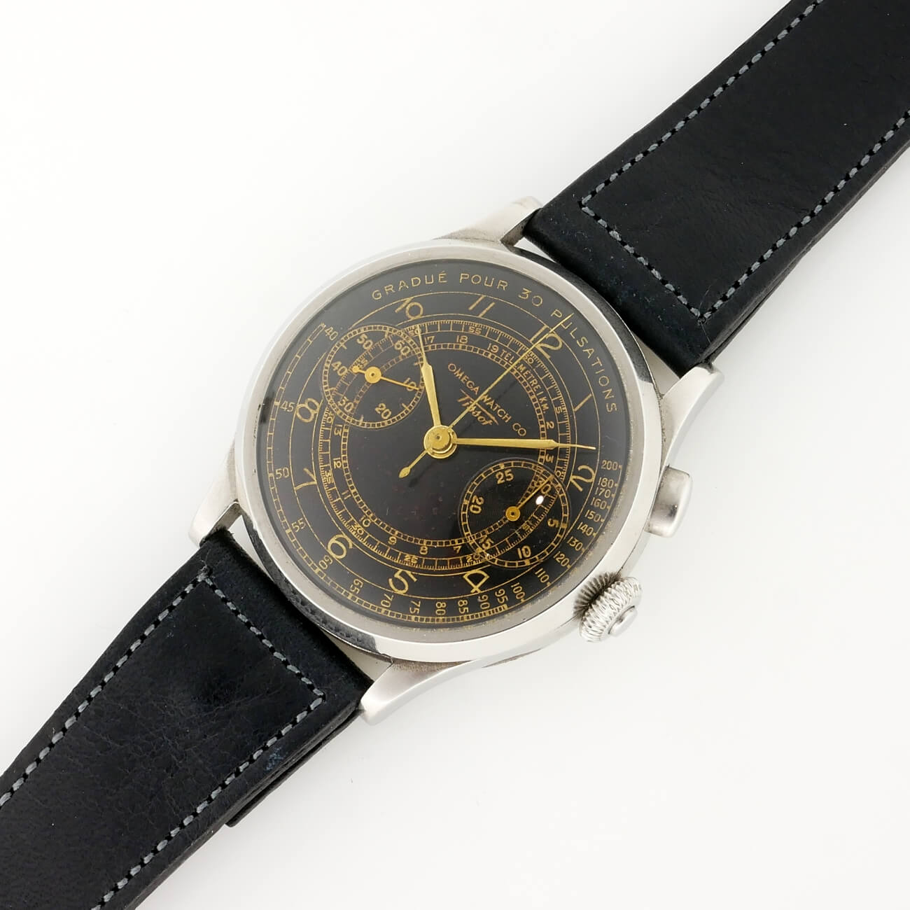 OMEGA/TISSOT CHRONOGRAPH 