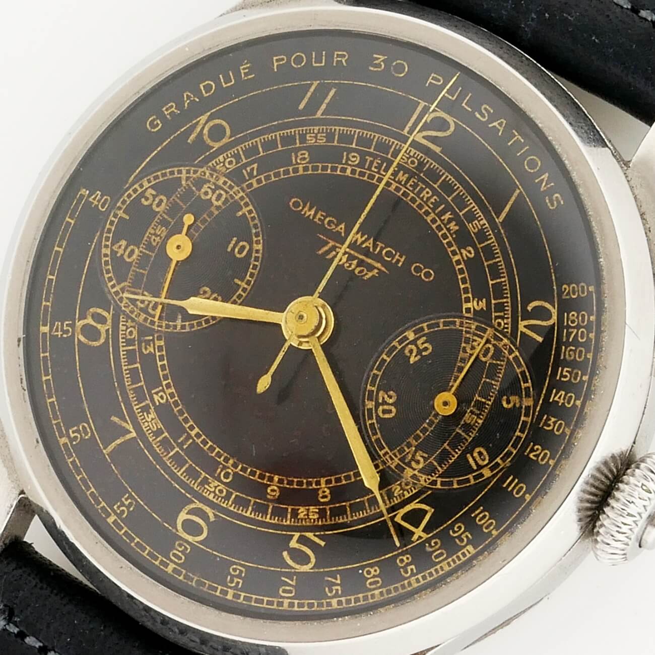 OMEGA/TISSOT CHRONOGRAPH 