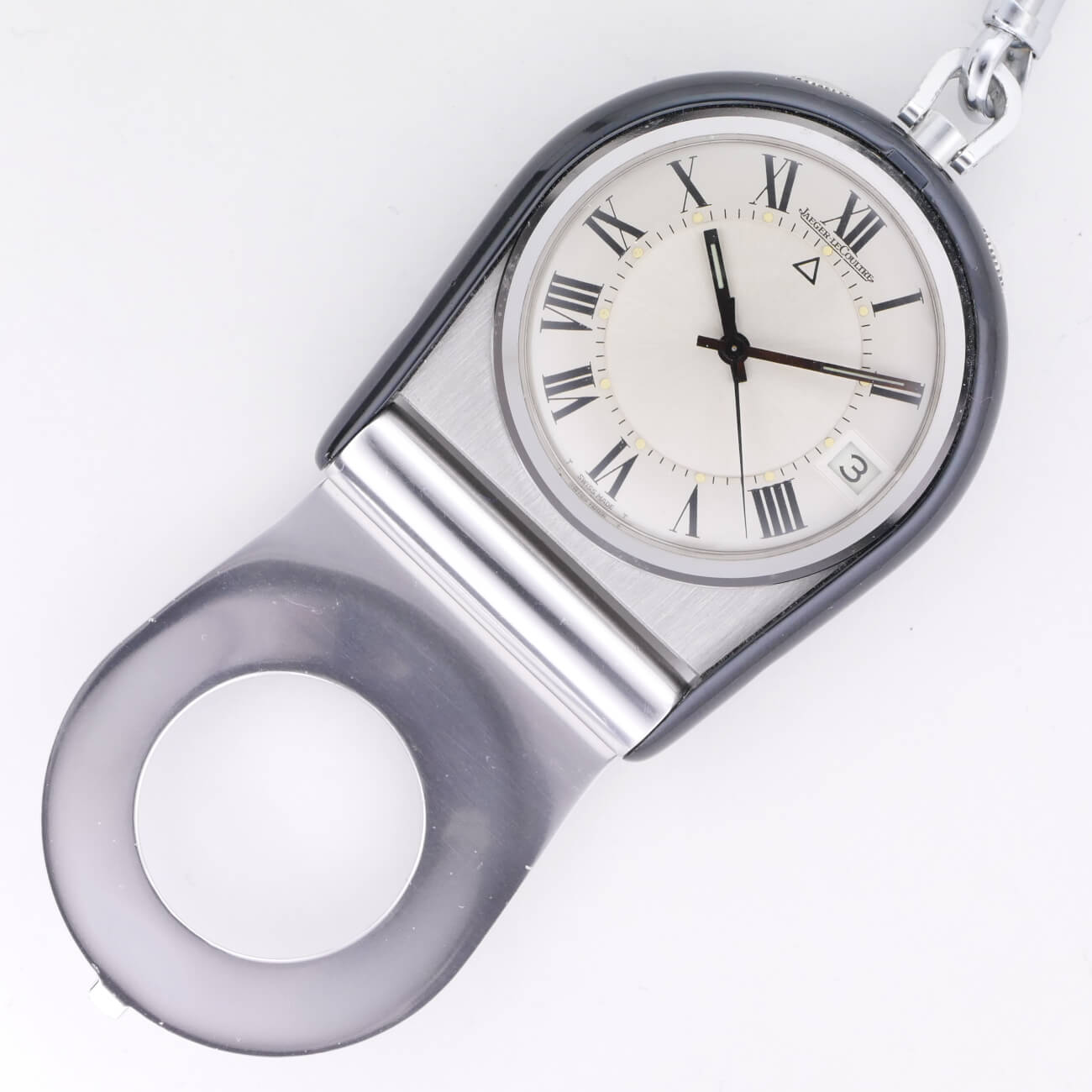 JAEGER LECOULTRE ALARM TRAVEL WATCH