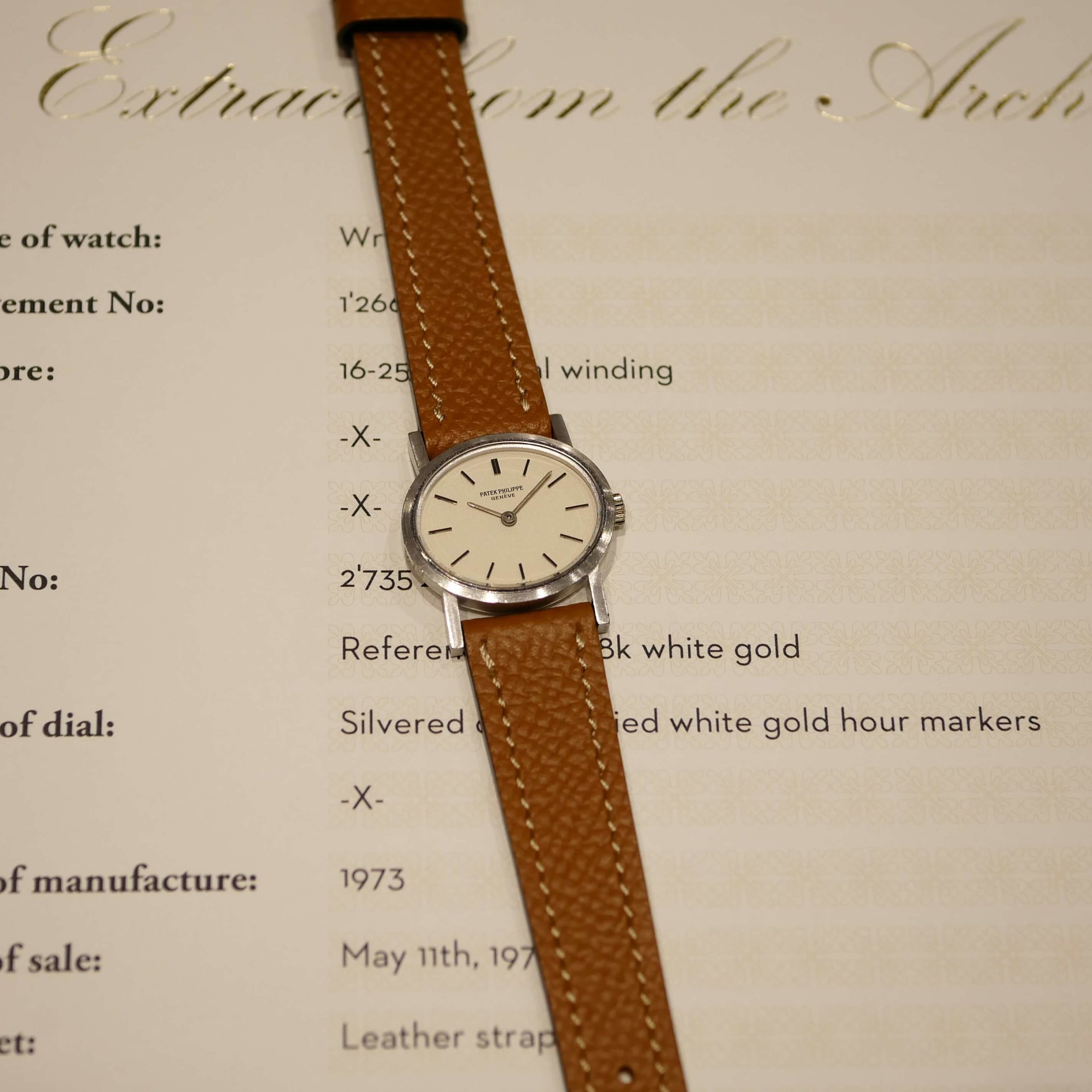 PATEK PHILIPPE ROUND MODEL