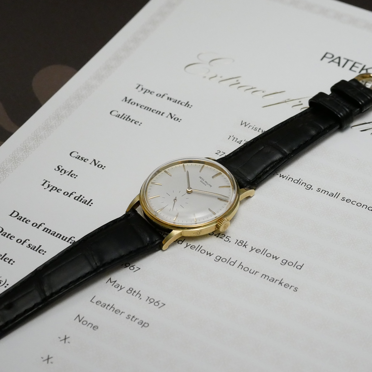 PATEK PHILIPPE ROUND MODEL