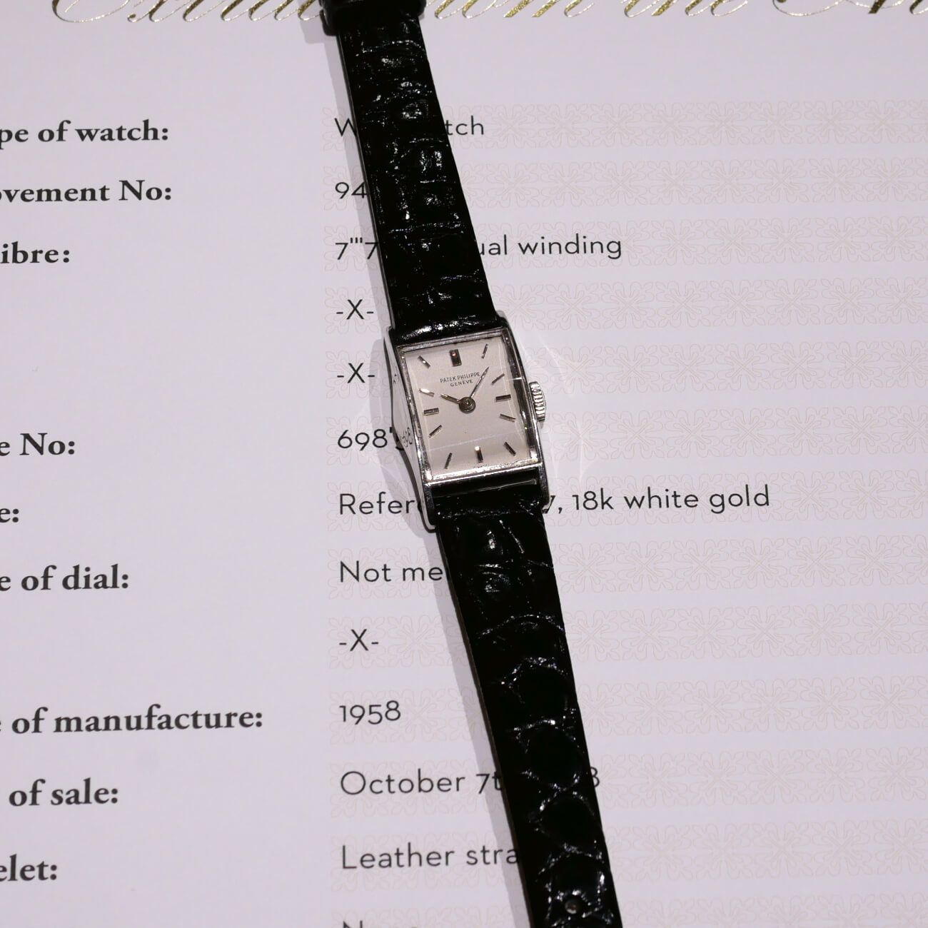 PATEK PHILIPPE Manta Ray