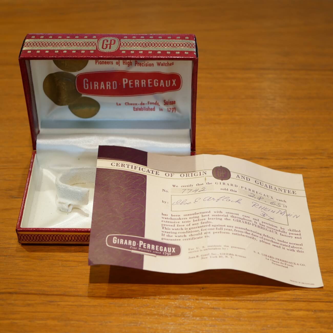 GIRARD-PERREGAUX ALARM 