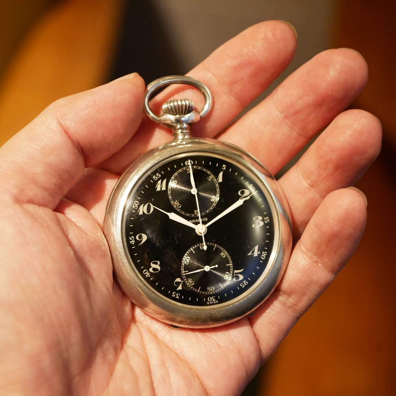 AGASSIZ POCKET CHRONOGRAPH