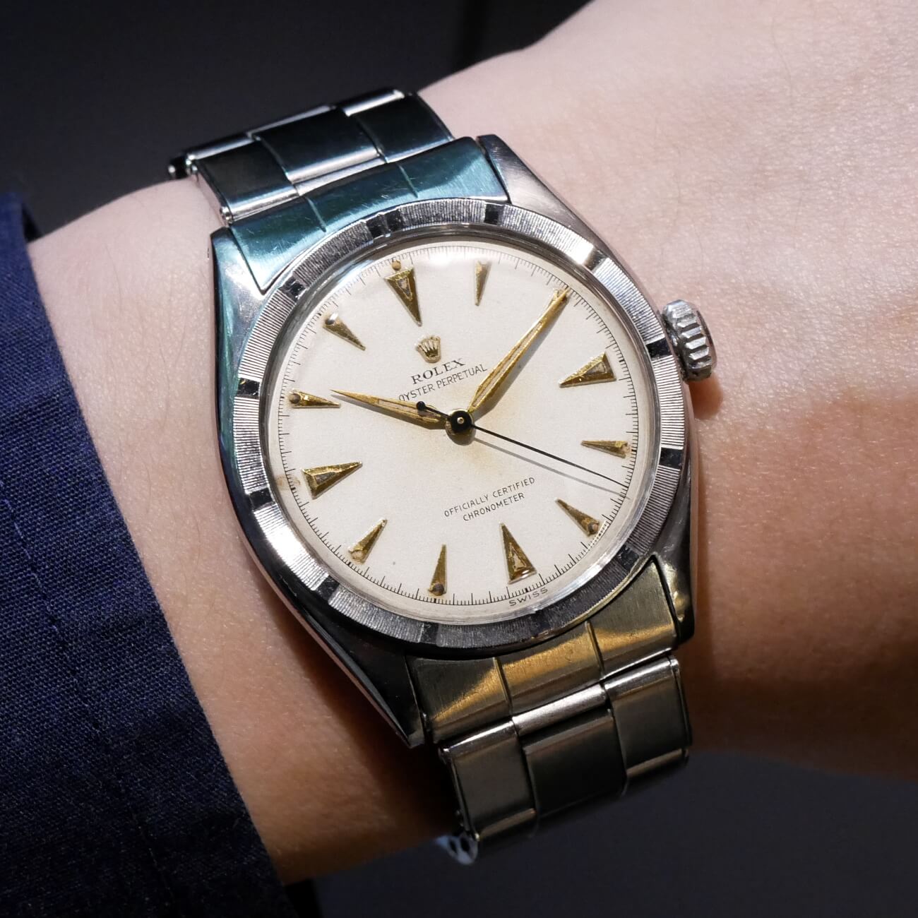 ROLEX SEMI BUBBLE BACK