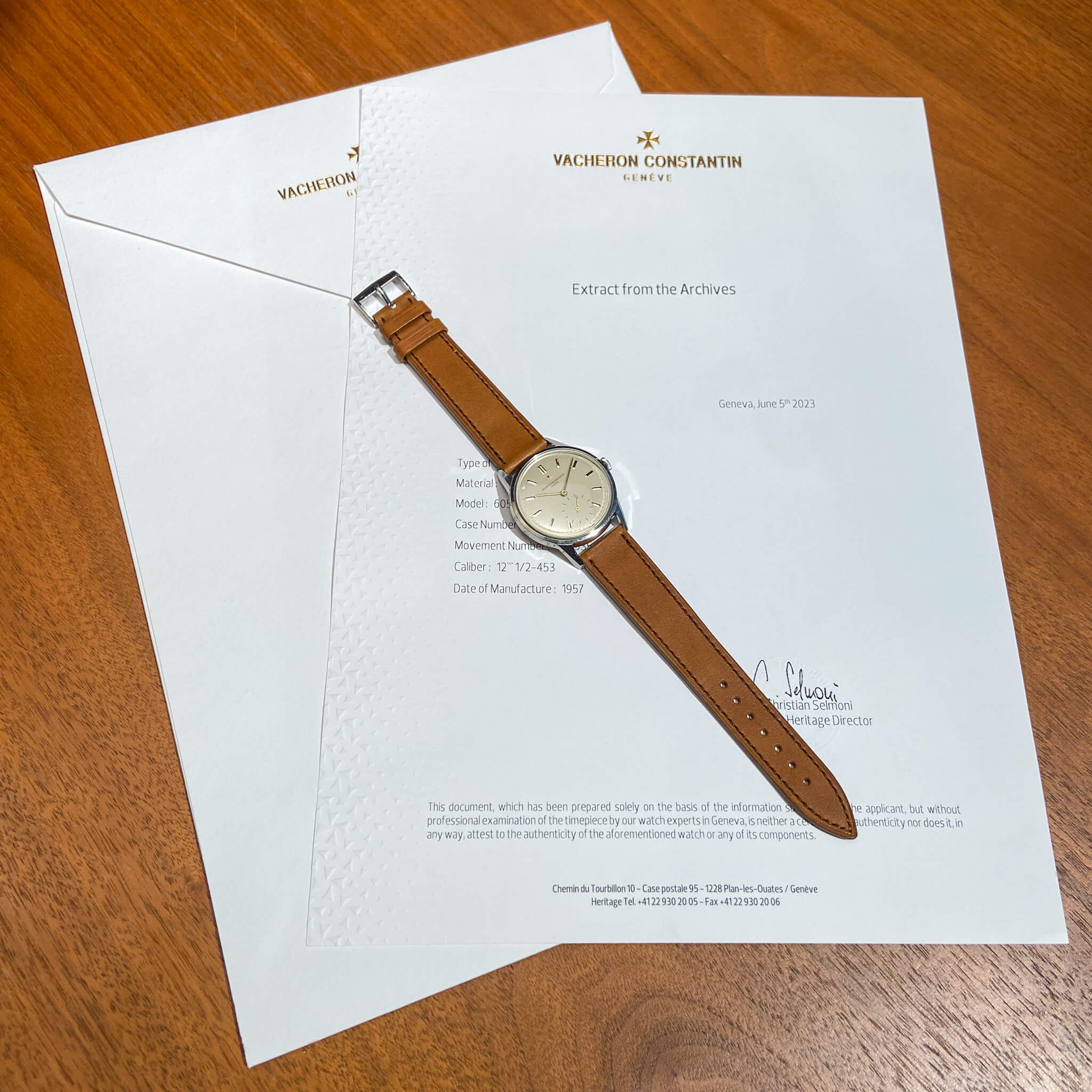 VACHERON & CONSTANTIN ROUND MODEL
