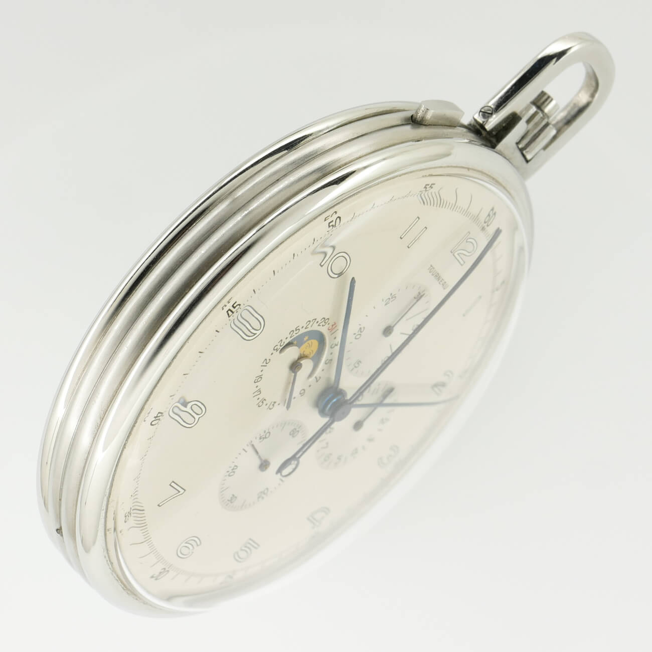 TOURNEAU Split-Seconds Moon Phase Chronograph
