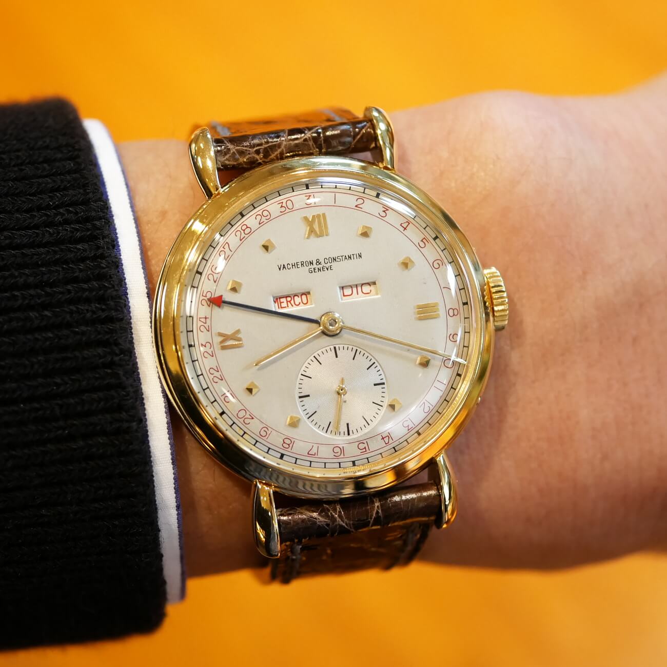 VACHERON & CONSTANTIN TRIPLE CALENDAR