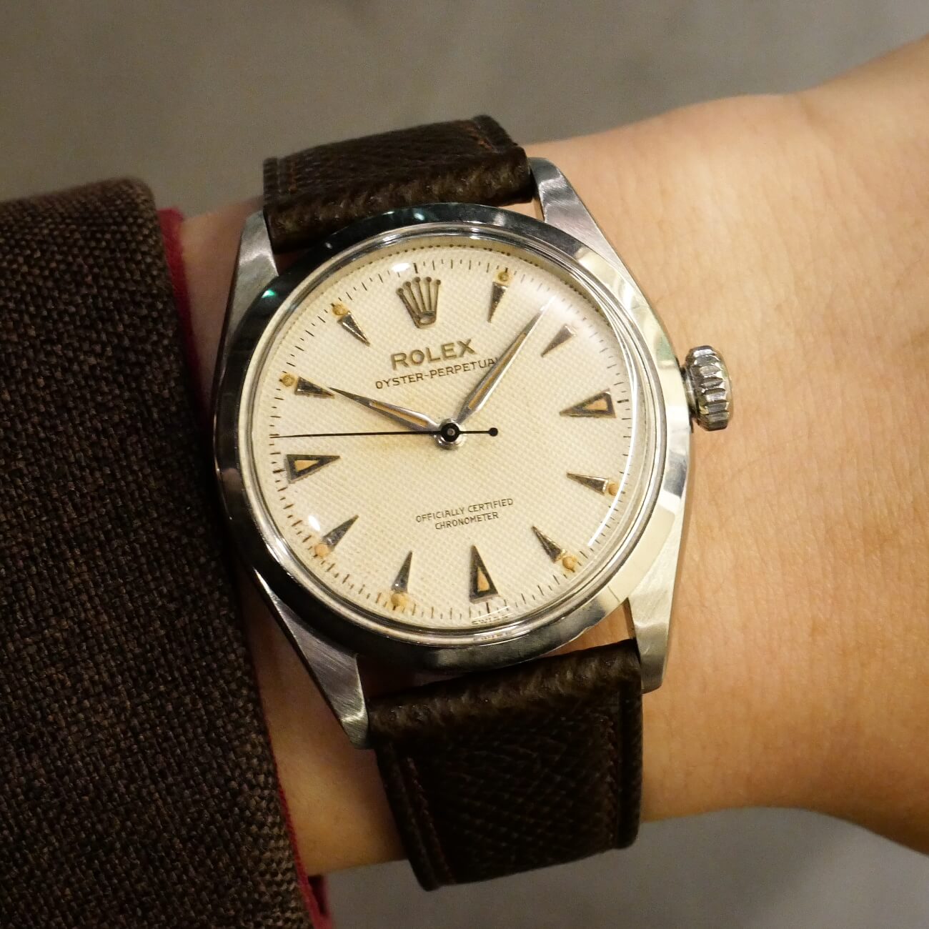 ROLEX SEMI BUBBLE BACK